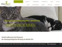 Tablet Screenshot of kittycouch.de